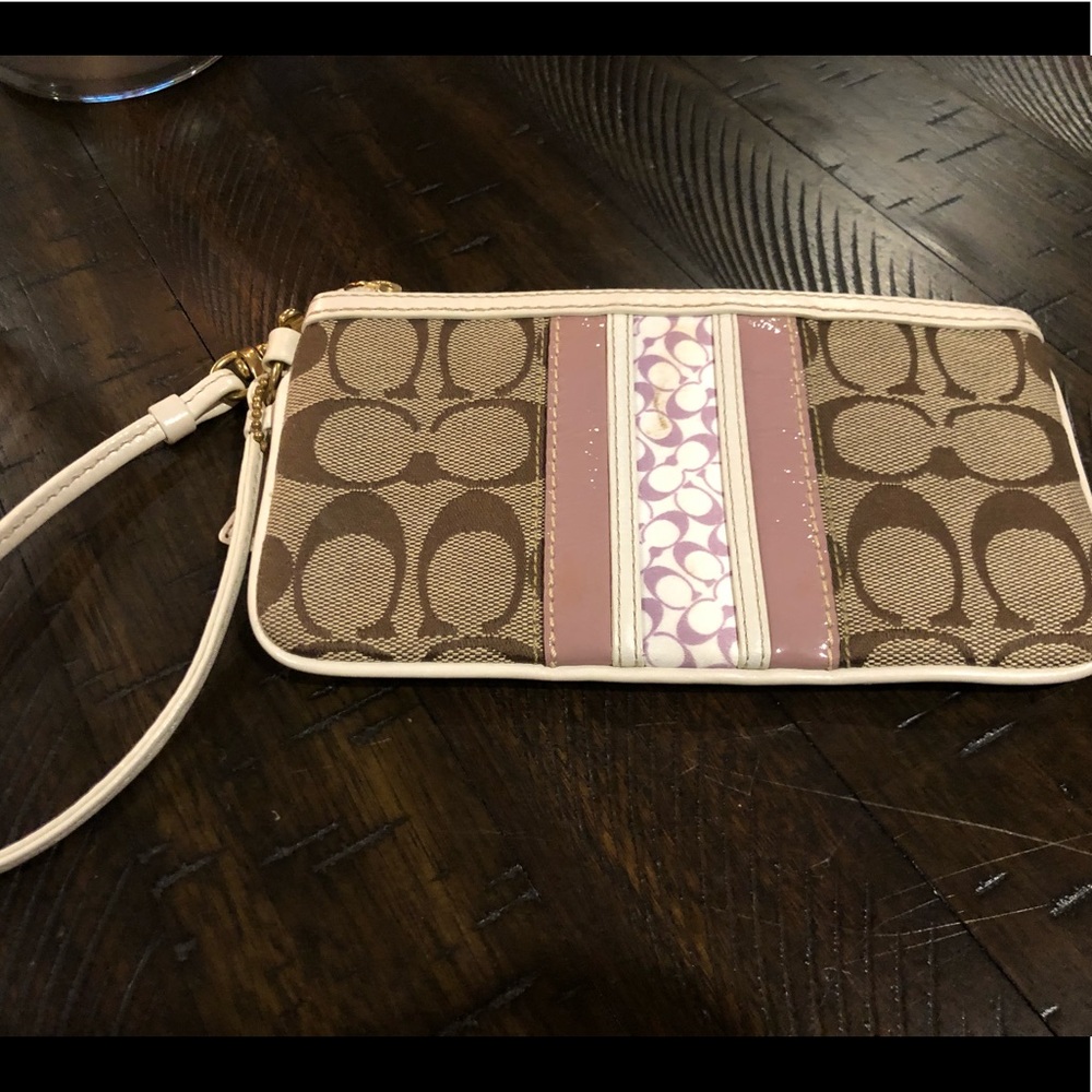 Coach wristlet